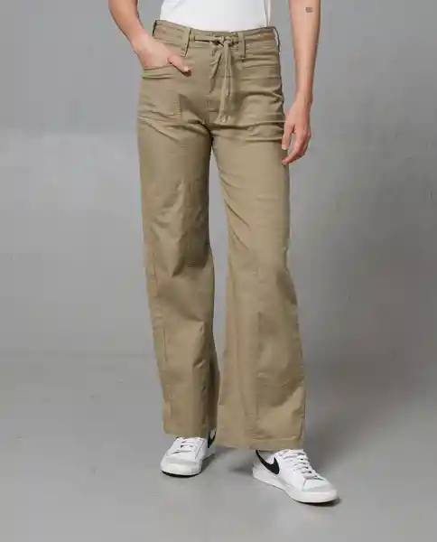 Pantalón Mujer Beige Talla 8 263G008_BEI141108 Rifle