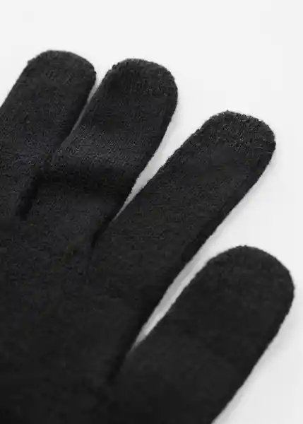 Guantes Touch Negro Talla 99 Hombre Mango