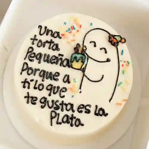 Mini Pastel- una Torta Pequeña Porque...