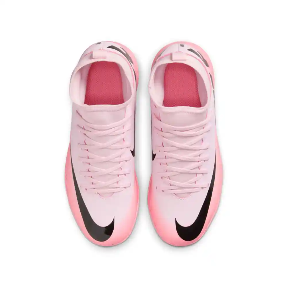 Nike Zapatos Superfly 9 Club Tf Niño Rosado Talla 5.5Y