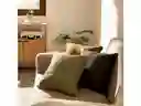 Funda de Cojín Con Textura Verde Oliva 45 x 45 Casaideas