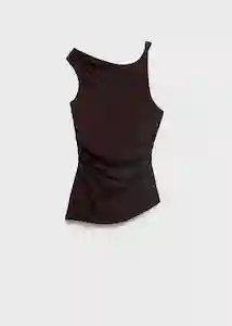 Buzo Jersey Yenny Chocolate Talla XS Mujer Mango