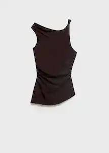 Buzo Jersey Yenny Chocolate Talla XS Mujer Mango
