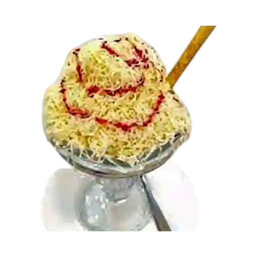 Helado con queso + salpicon 16 onz