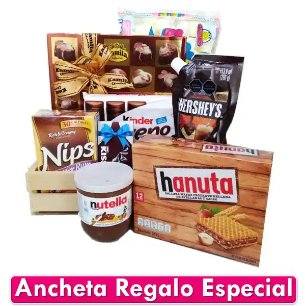 Combo Ancheta Regalo Celebración Sorpresa