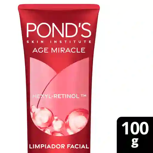Limpiador Facial  Antiedad Ponds Age Miracle con Hexyl-Retinol 100G