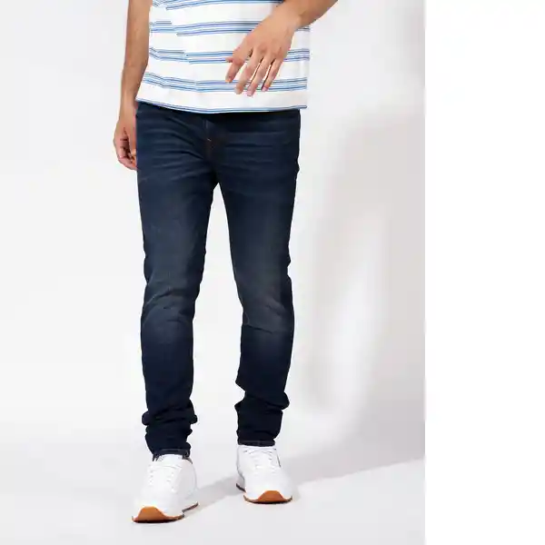 Jean Athletic Skinny Azul Talla: 33 x 30 American Eagle