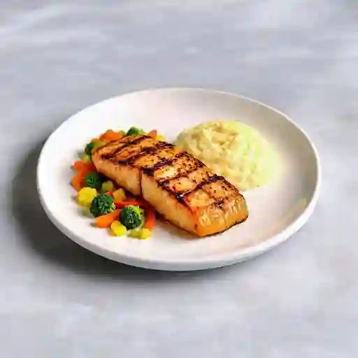 Salmon A La Parrilla