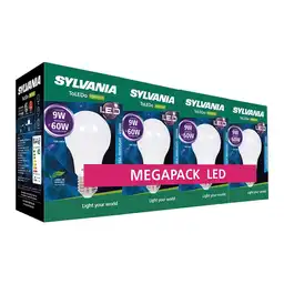 Sylvania Pack Bombillo Led 9W Luz Blanca