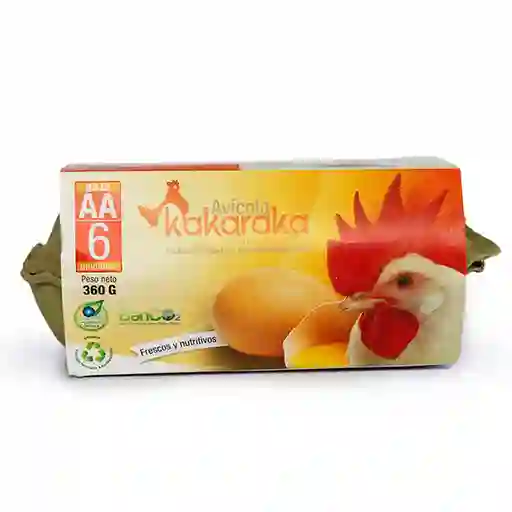 Avícola Kakaraka Huevos Rojos AA
