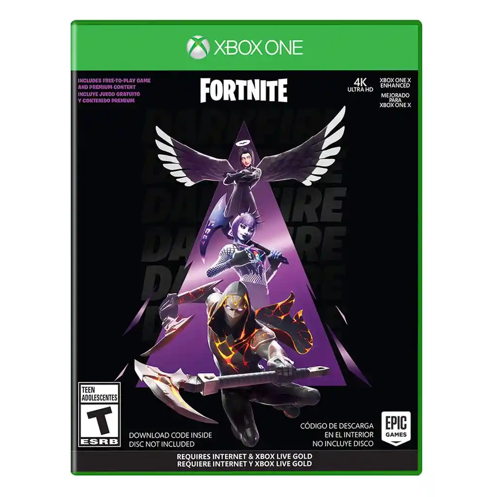 Xbox One Videojuego Fortnite Darkfire Bundle