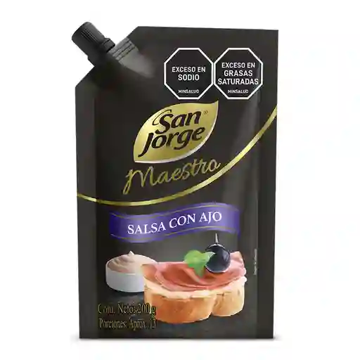 Salsa con Ajo San Jorge Maestro Doypack x 200gr