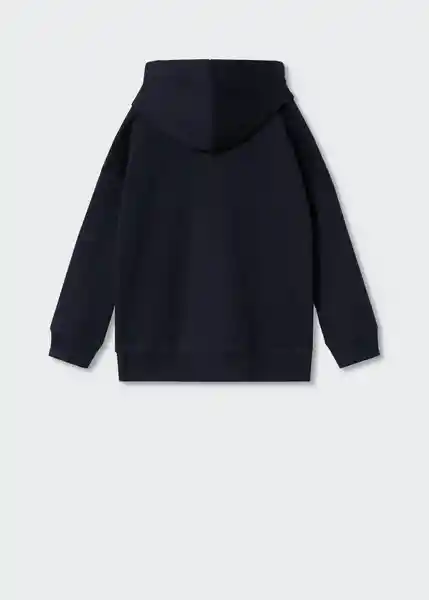 Sudadera Belle Navy Talla 08 Niñas Mango