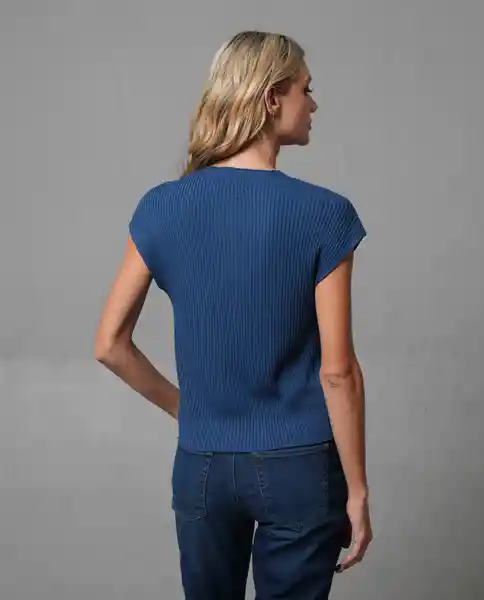 Camisa Mujer Azul Talla S 213G015_AZU194035 Rifle