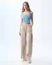Camisa Mujer Azul Talla M 311G000_AZU174021 Americanino
