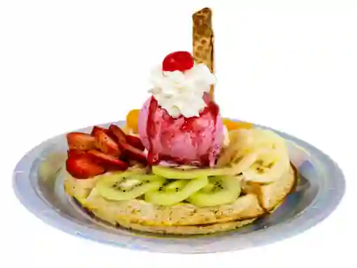 Waffle Frutal
