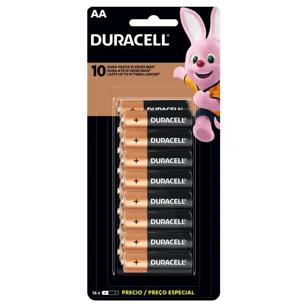 Duracell Pilas Aa X16