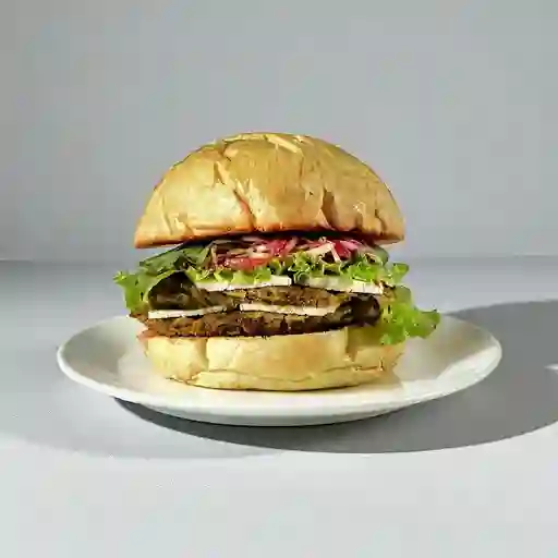 Hamburguesa Doble Veggy No Meat