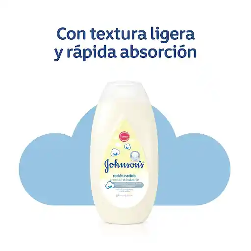 Crema Líquida Johnson Baby Recién Nacido 200 Ml