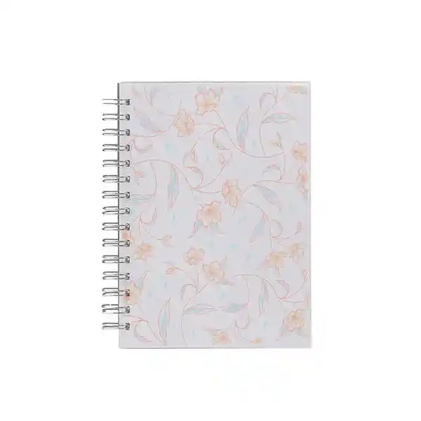 Sosarte Cuaderno Blooming Mixto 150 Hojas Argollado Tapa Dura