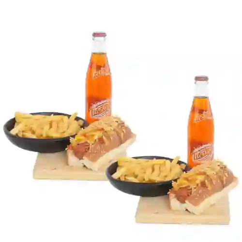 Combo Duo de Hot Dog's