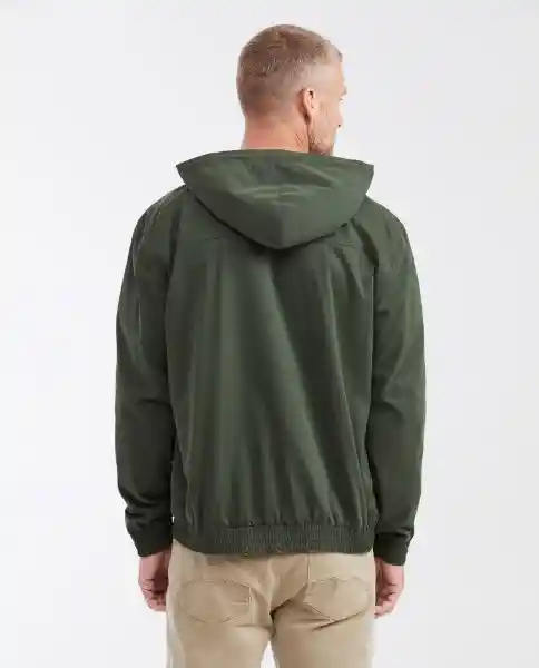 Chaqueta Windbreaker Verde Selvoso Ultraoscuro Talla M Chevignon