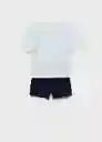 Set Pijama Game Agua Talla 10 Niños Mango