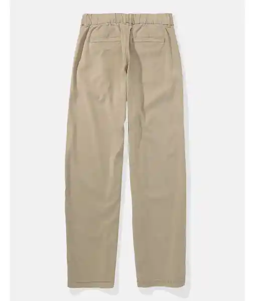 Pantalón Mujer Beige Talla 2 REGULAR American Eagle