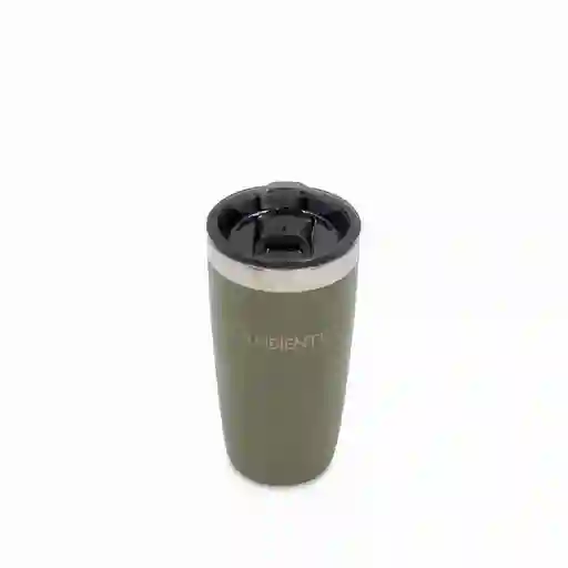 Vaso Doble Pared en Acero Taupe 320 mL Ambiente Gourmet