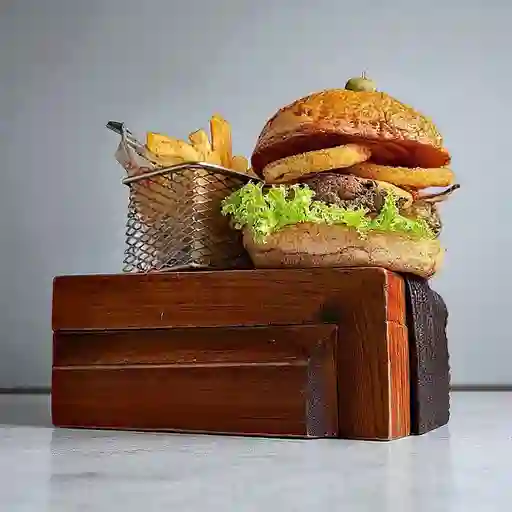 Western Bbq Burger Sencilla