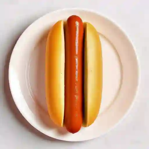 Perro caliente sencillo