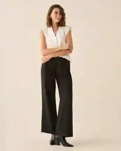 Pantalón Negro Jaguar Ultraoscuro Talla 8 433G016 Esprit