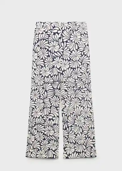 Pantalón Coco Crudo Talla L Mujer Mango