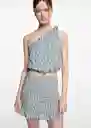Falda Sirenaf Verde Pastel Talla 22 Niñas Mango