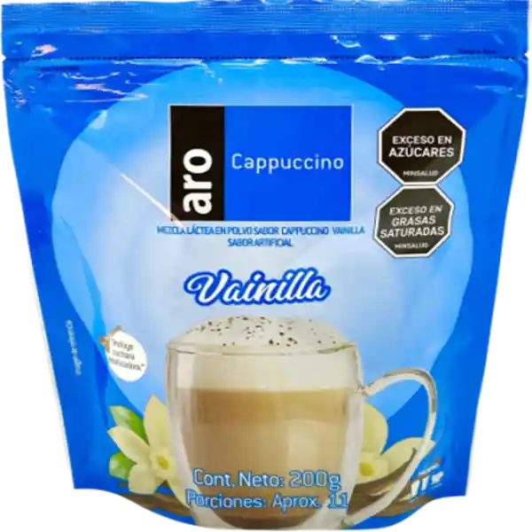 Aro Cappuccino Sabor Vainilla