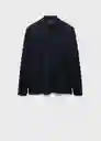 Camiseta Polo Garethp Navy Talla M Hombre Mango
