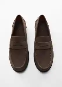 Zapatos Clásico 2 Khaki Talla 43 Hombre Mango