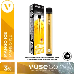 Vaporizador Vuse Go 500 Mango Ice 34Mg Paquetex1Und