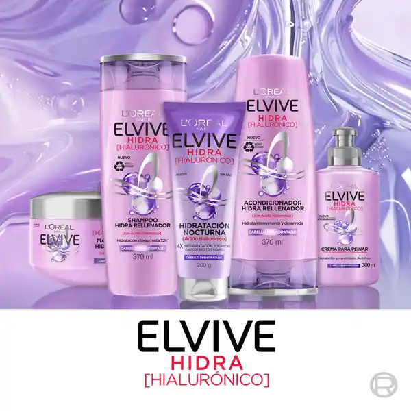 Pack Elvive Hidra Hialurónico Shampoo + Acondicionador