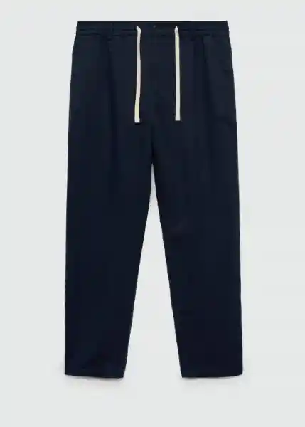 Pantalón Romelino Navy Talla 44 Hombre Mango