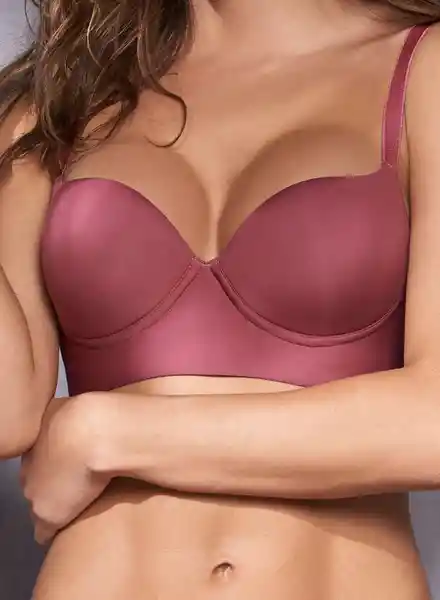 St Even Brasier Realce Natural Mujer Palo Rosa Talla 32B .