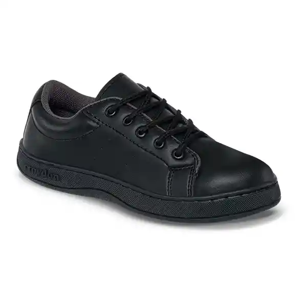 Croydon Zapatos Escolares Slash Unisex Negro Talla 35