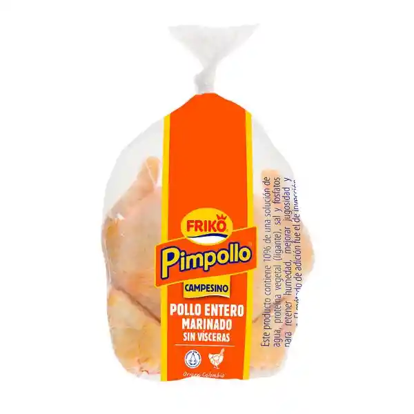 Pimpollo Pollo Campesino Marinado Bolsa Congelado