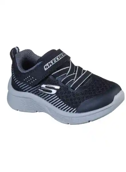 Skechers Tenis Microspec Niño Color Negro 6