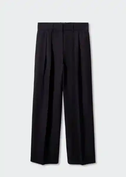 Pantalón Biel Negro Talla 34 Mujer Mango