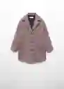 Abrigo Paula Granate Talla 11 Niña Mango