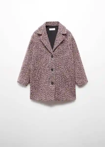 Abrigo Paula Granate Talla 11 Niña Mango