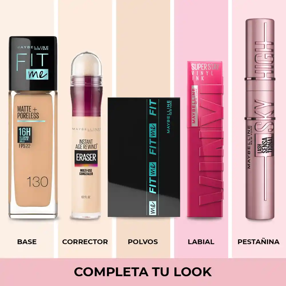 Base Polvo Maybelline Fit Me Ultimate CL 123