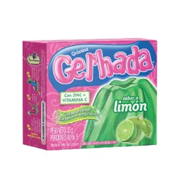Gel'hada Gelatina Limón