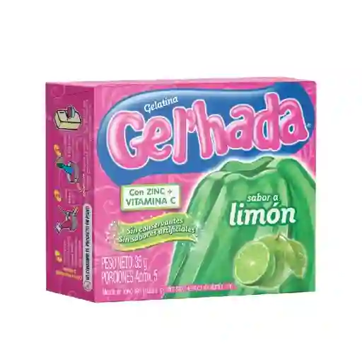 Gel'hada Gelatina Limón
